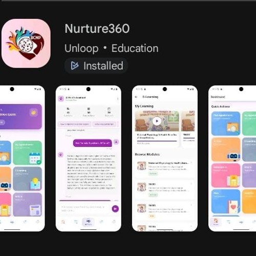 Nurture360 Apps: Aplikasi Komprehensif Panduan Kesihatan Ibu, Anak & Penyusuan Susu Ibu